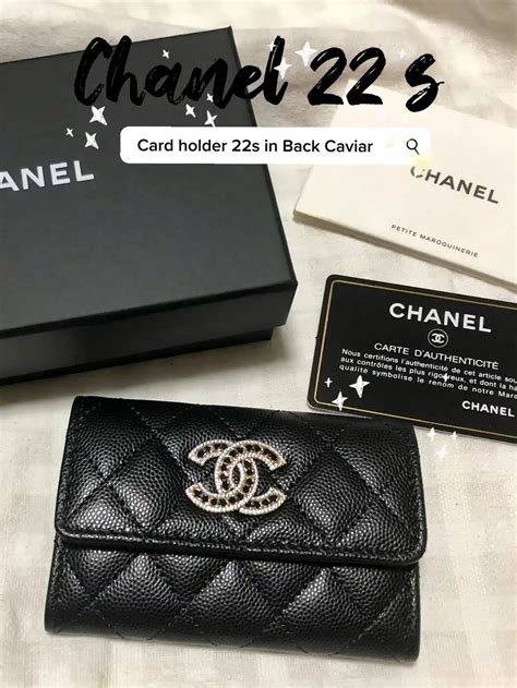 chanel card holder ราคาช็อปไทย